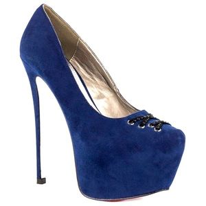 Luichiny main event heels ink blue